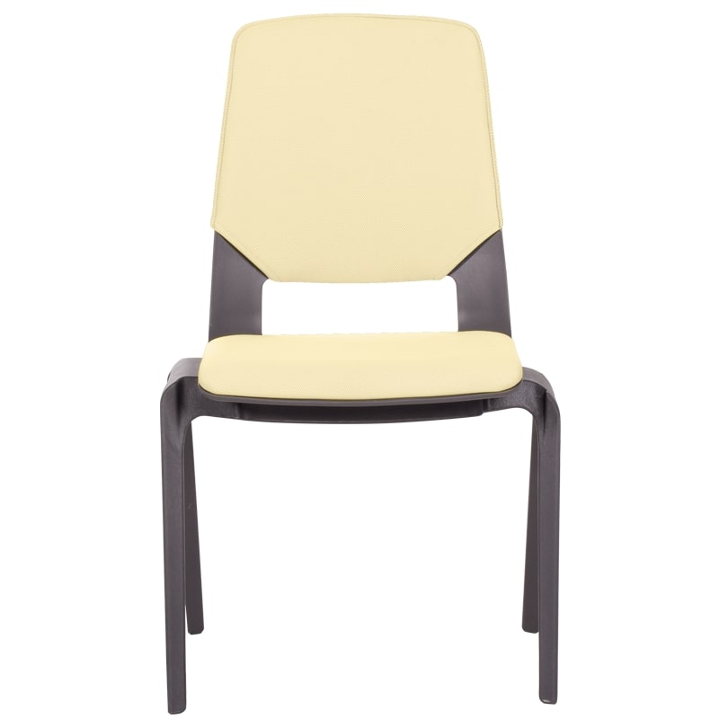 Посетителски стол Carmen Limber светложълт